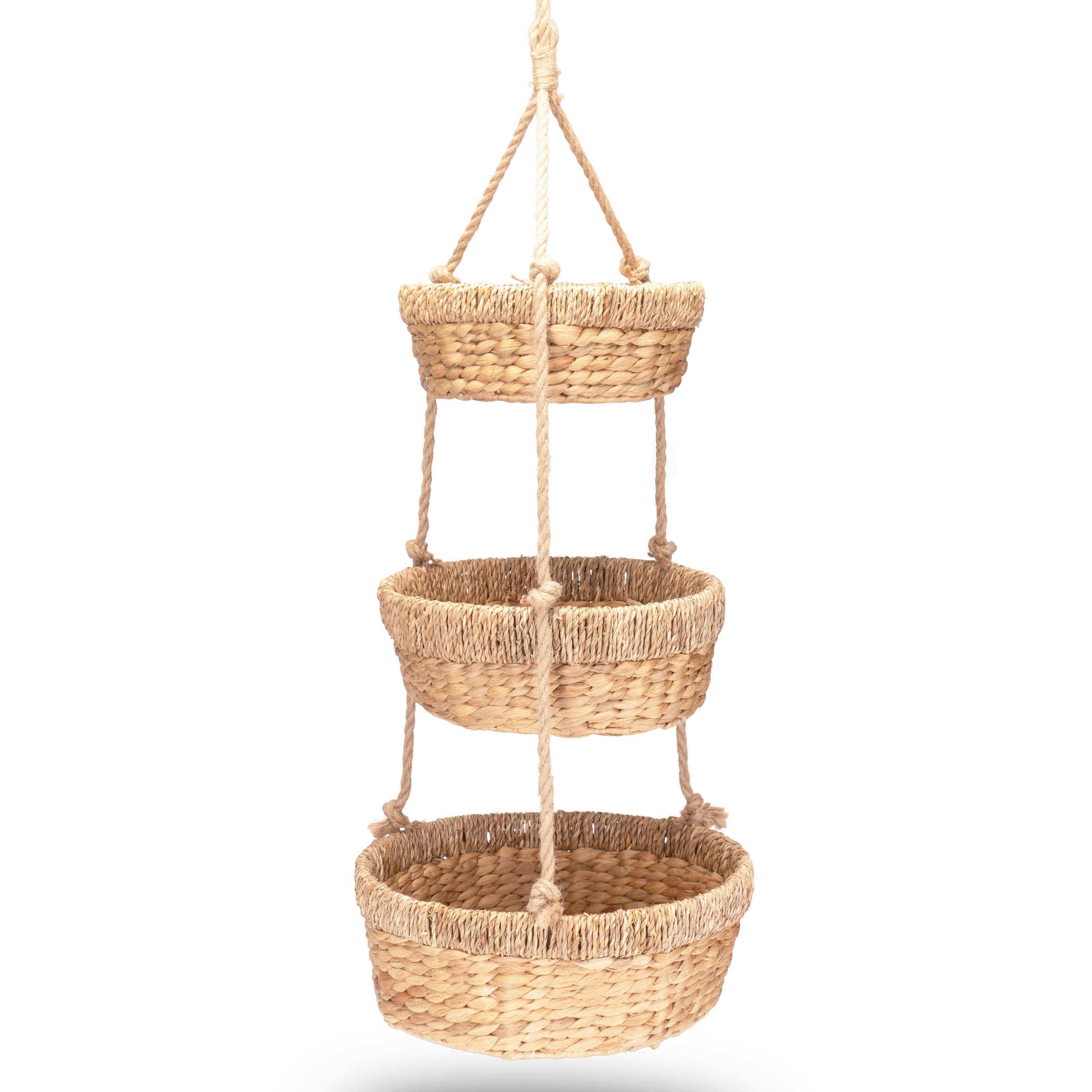 Hängekorb für die Küche - Hänge Etagere für Obst - Decorasian.eu