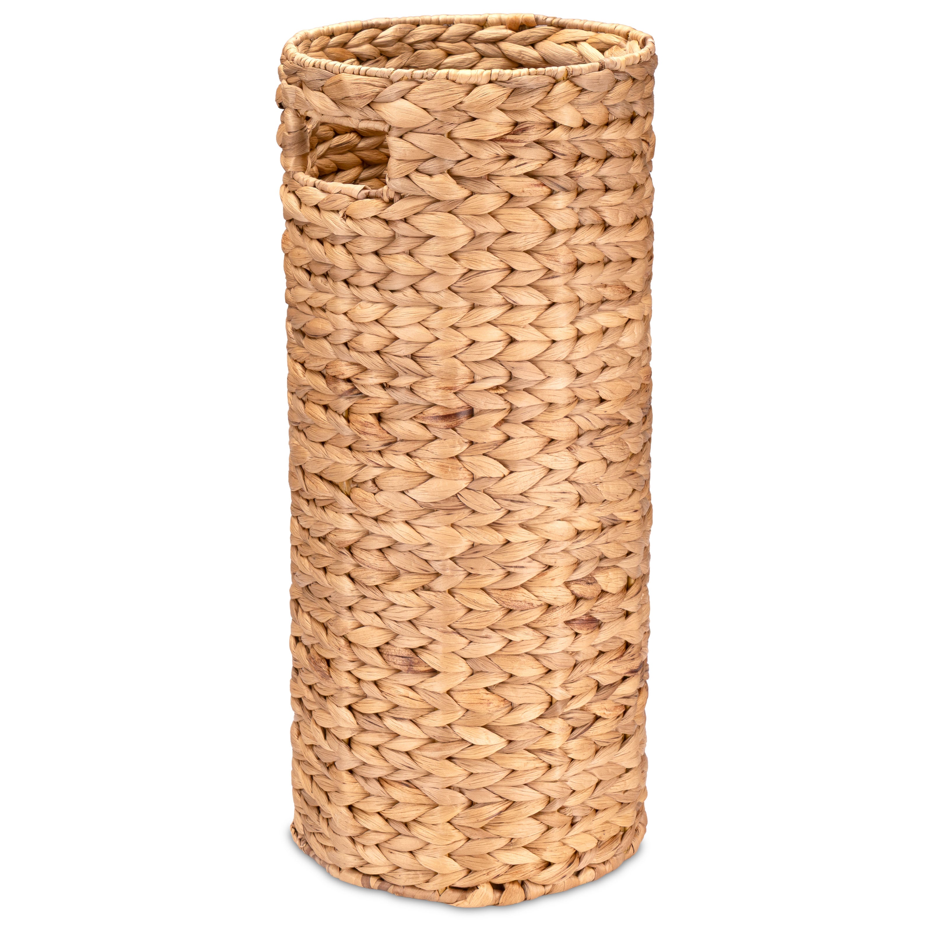 Natürlicher Schirmständer aus Wasserhyazinthe: Stilvolle Ordnung für Flur & Diele