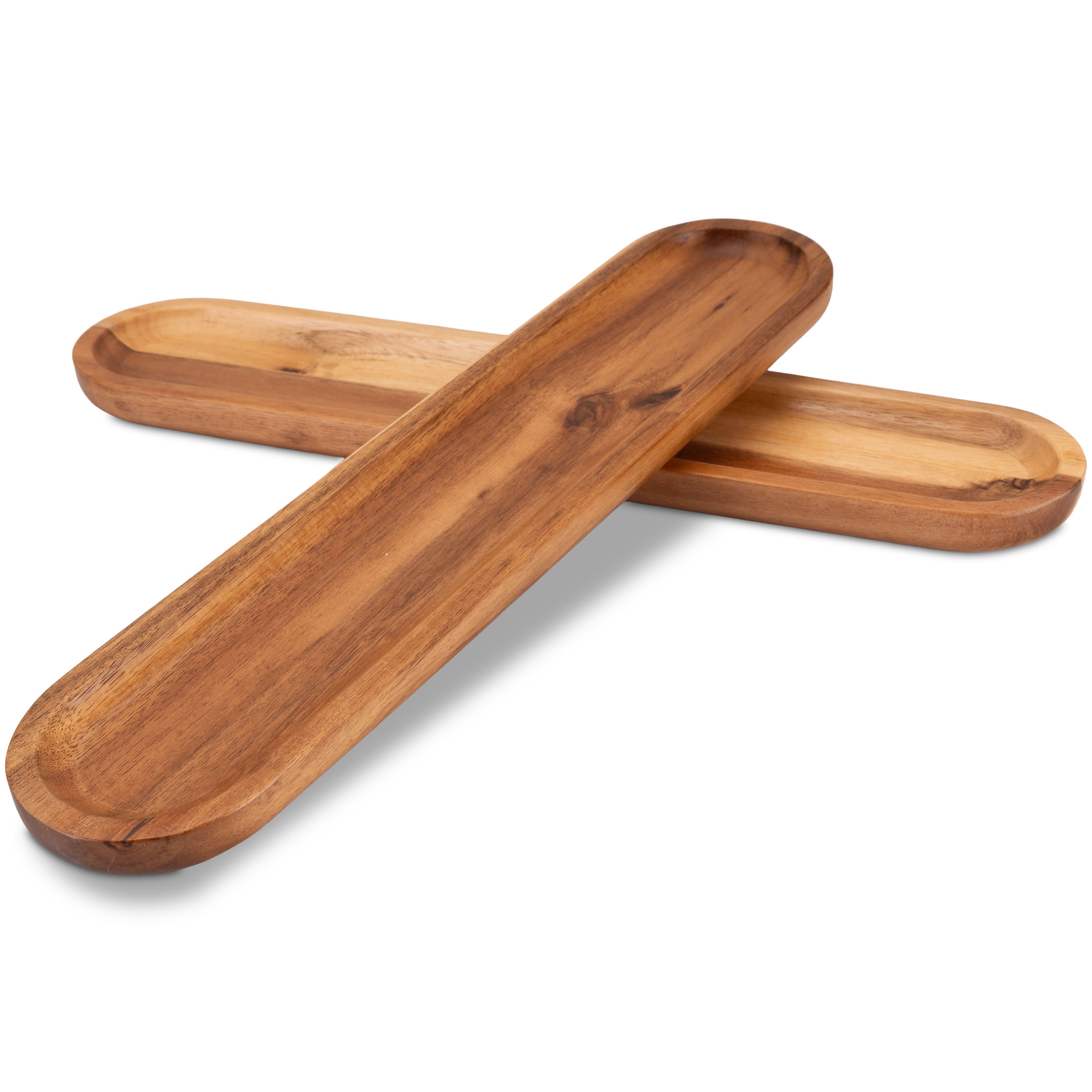 Edles Servierbrett aus Akazienholz: Stilvolle Bühne für Tapas & Deko