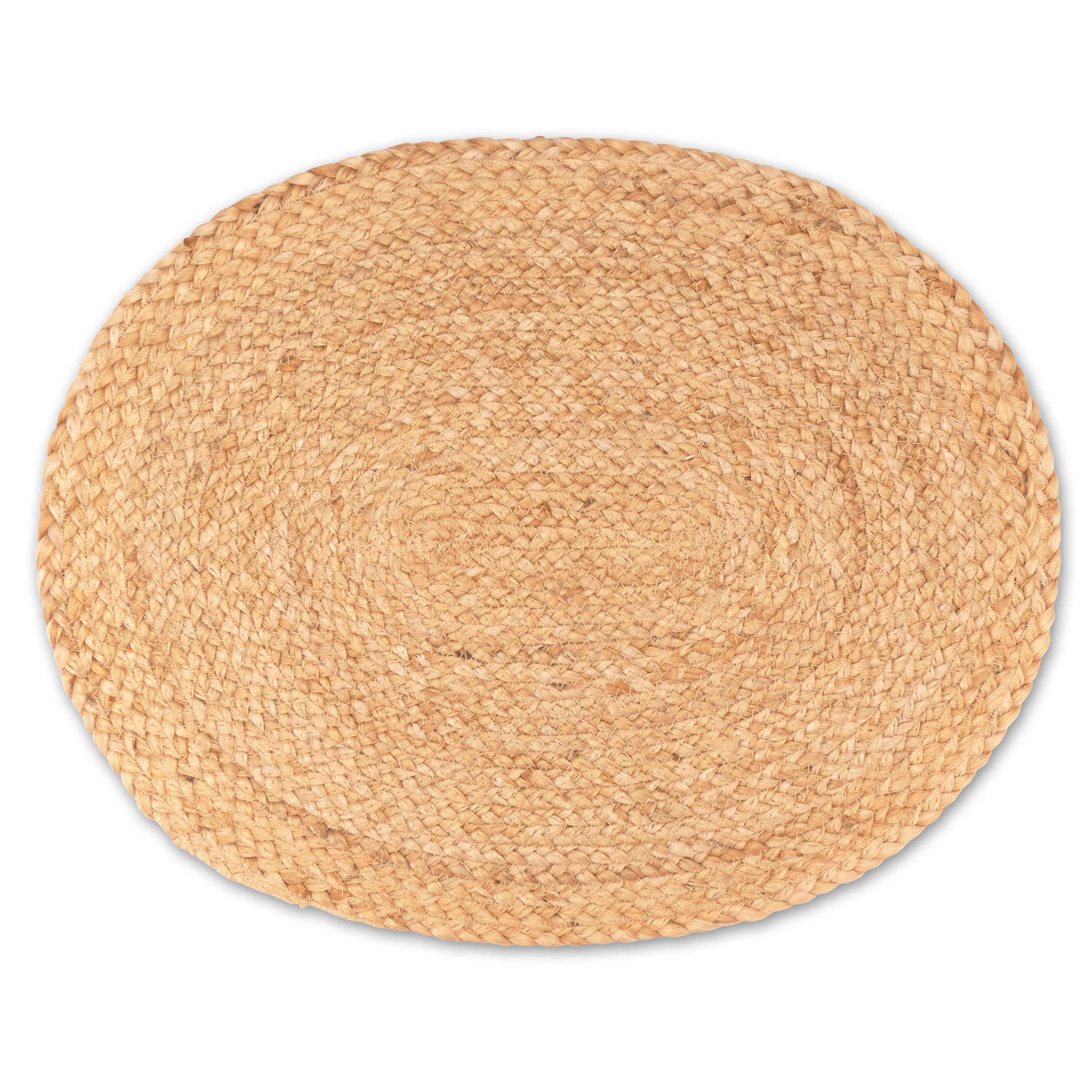 Ovale Platzdeckchen aus Jute – Stilvolle Akzente für Deinen Tisch - Decorasian.eu