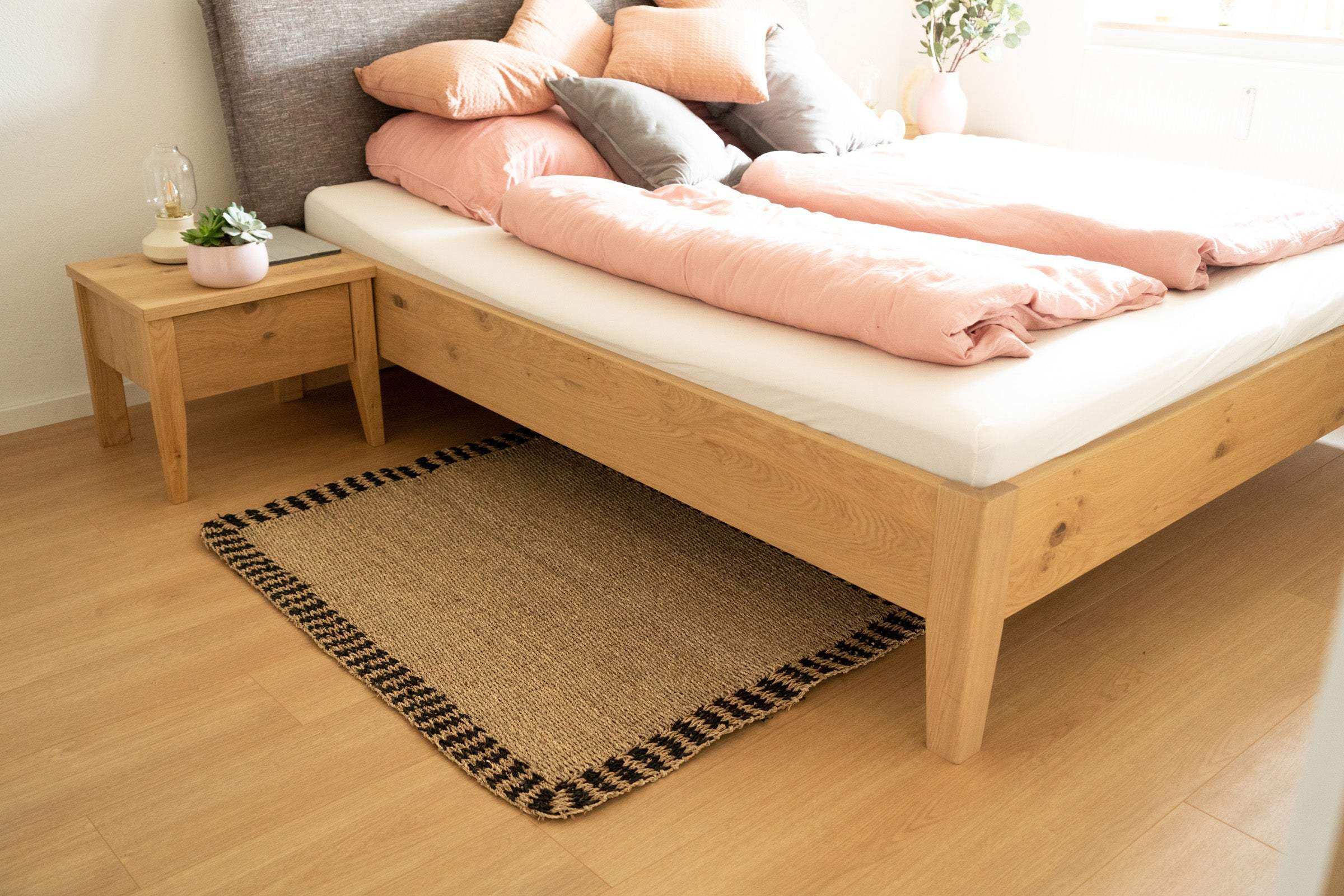 Seegrasteppich mit abgerundeten Ecken - Decorasian.eu