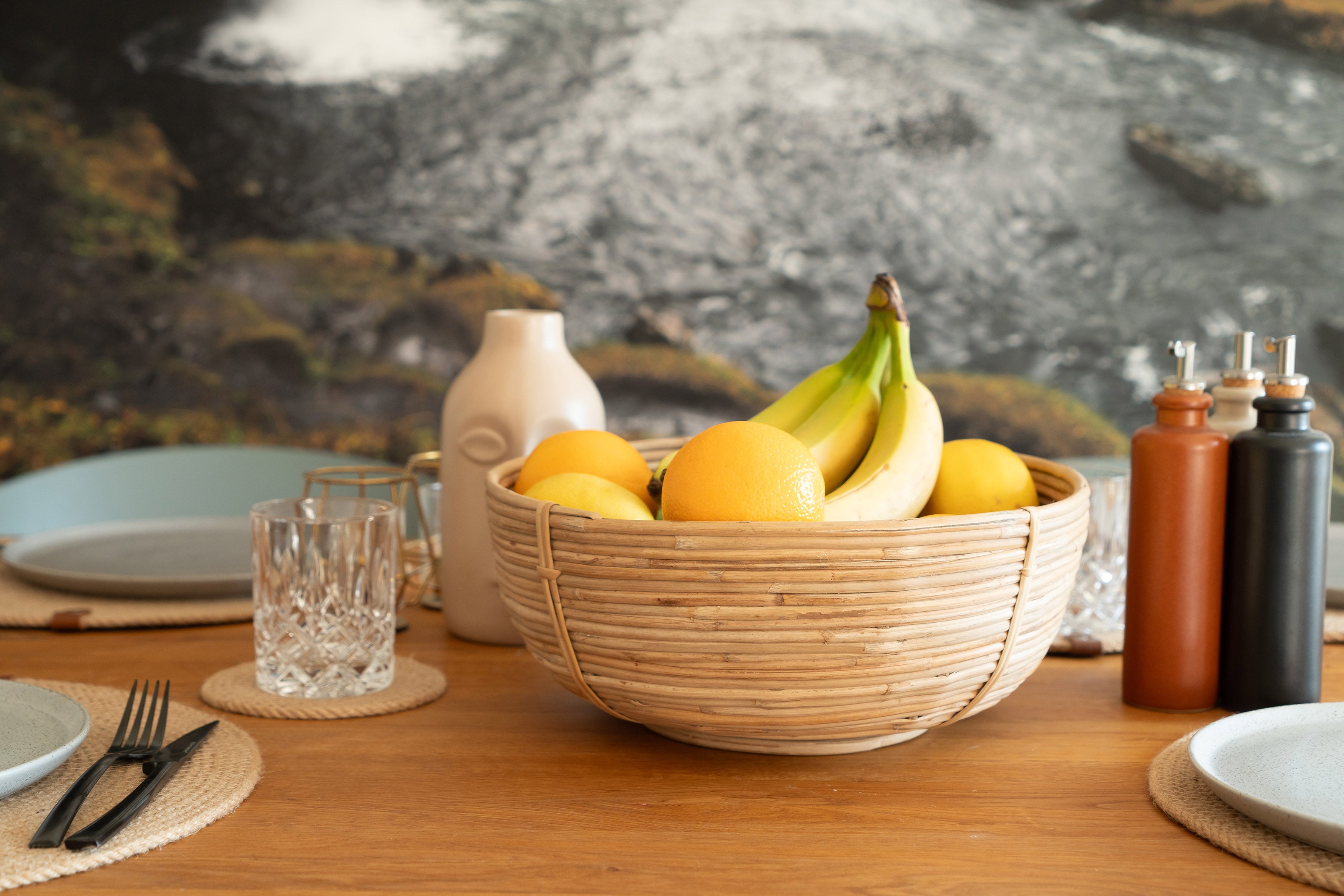 Handgeflochtene Rattan Schalen: Natürlicher Charme für dein Zuhause