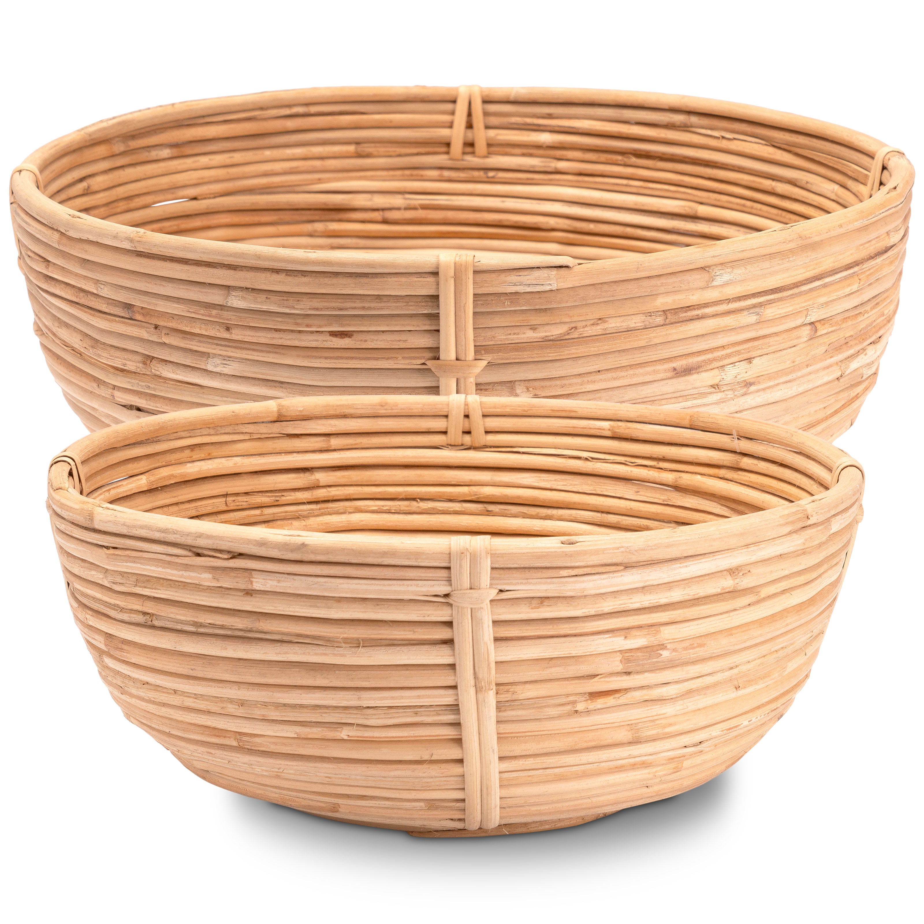 Handgeflochtene Rattan Schalen: Natürlicher Charme für dein Zuhause