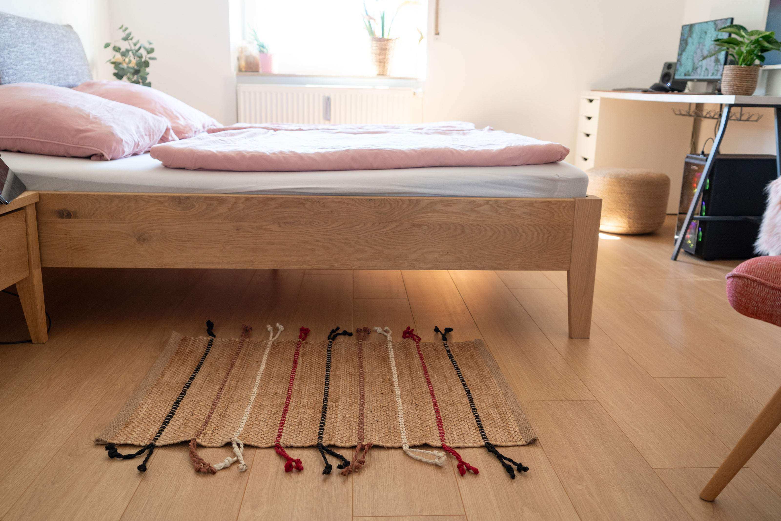 Juteteppich im Boho Stil - Decorasian.eu