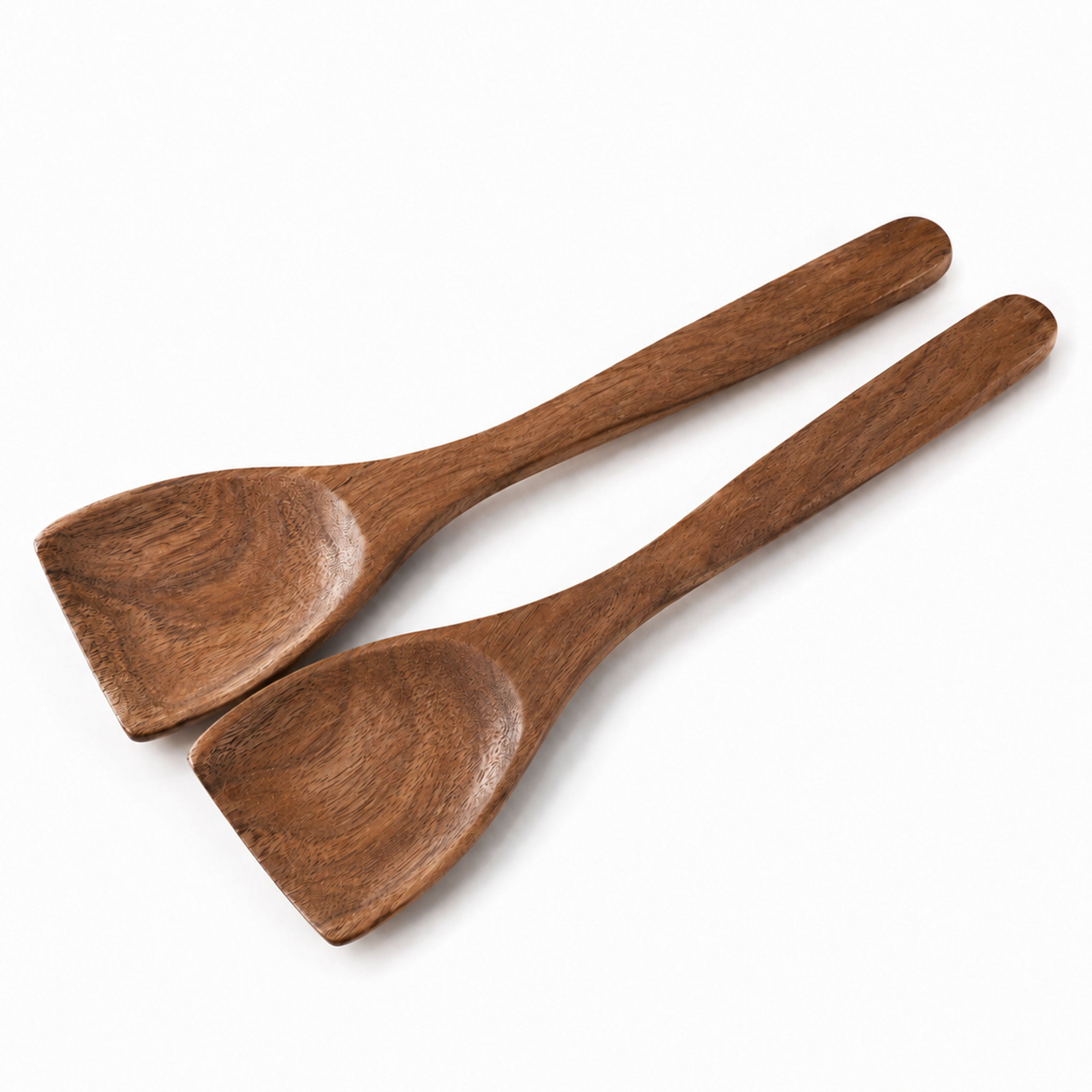 Handgefertigtes Salatbesteck aus Mangoholz – Vielseitige Holzlöffel für Küche & Pfanne