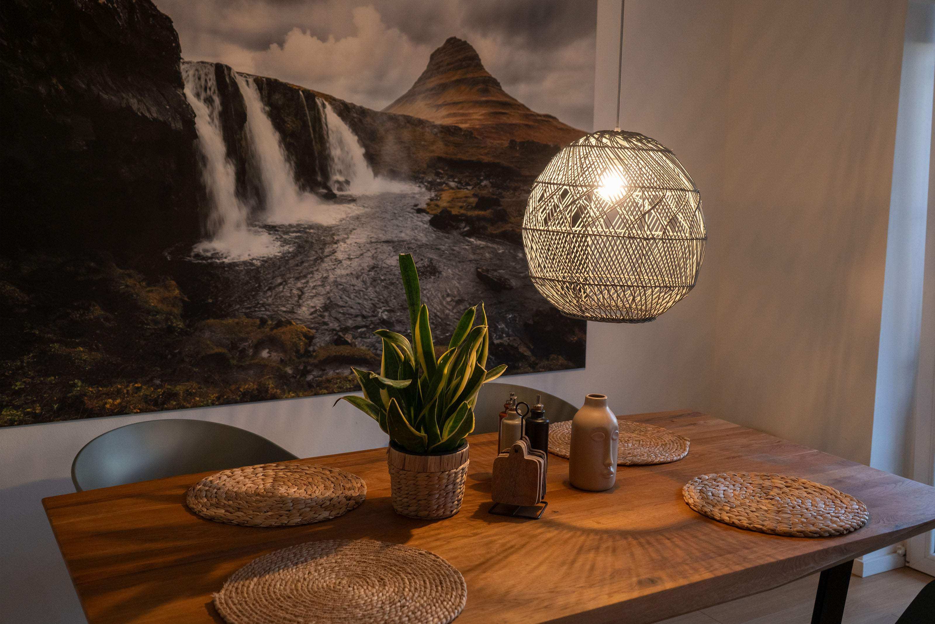 Rattan Lampenschirm für Pendelleuchten - Decorasian.eu